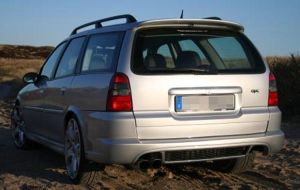 JMS Heckstoßstange Racelook Caravan passend für Opel Vectra B