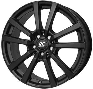 RC 25 T  black matt Wheel 7,5x18 - 18 inch 5x112 bolt circle