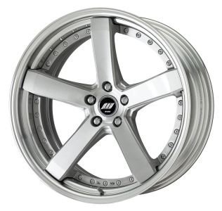 Work Wheels Zeast ST2 Silber Felge 9.5x19 - 19 Zoll 5x118 Lochkreis