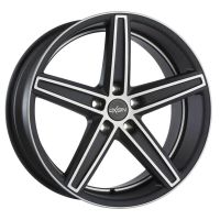 Oxigin 18 Concave black full polish Wheel 7.5x18 - 18 inch 5x120 bold circle