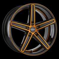 Oxigin 18 Concave orange polish Wheel 7,5x17 - 17 inch 5x114,3 bold circle