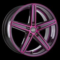 Oxigin 18 Concave pink polish Felge 7,5x17  - 17 Zoll 5x112 Lochkreis