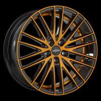 Oxigin 19 Oxspoke orange polish Wheel 7,5x17 - 17 inch 5x112 bold circle