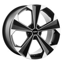 Oxigin 22 OXRS Black Matt Polish Wheel 8,5x19 - 19 inch 5x112 bold circle