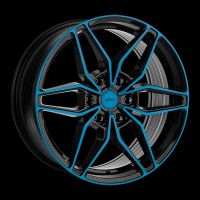 Oxigin 24 Oxroad light blue polish Felge 9x20  - 20 Zoll 6x114,3 Lochkreis