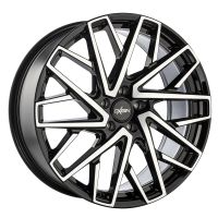 Oxigin 28 Oxmove black full polish Wheel 9x20 - 20 inch 5x112 bold circle