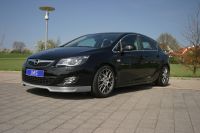 JMS front lip spoiler Racelook fits for Opel Astra J