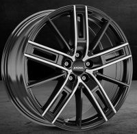 RONAL R67                                                                    JETBLACK-frontpolished          8.0x18 / 5x120