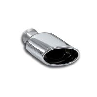 Supersprint Oval endpipe 145x95 fits for SEAT ALTEA FR 2.0 TDi (170 Hp) 2006 - 2009