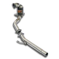 Supersprint Downpipe + Sport Metallkatalysator (Outlet Ø55mm) passend für SEAT IBIZA 1.5 TSI (150 PS - Modelle mit GPF) 2019 ->