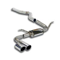 Supersprint Connecting pipe + rear exhaust OO80 fits for BMW F30 / F31 LCI (Berlina-Touring) 318d xDrive (150 Hp) 2015 -