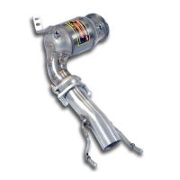 Supersprint Turbo downpipe kit mit Sport Metallkatalysator passend für BMW F49 X1 2.0Li Turbo (Motore B48 - 192 Hp) 2015 -