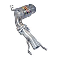Supersprint Rohrsatz ab Turbolader + Sport Metallkatalysator passend für MINI F57 Cooper Cabrio 1.5i Turbo (B38 - 136 PS) 2015 ->